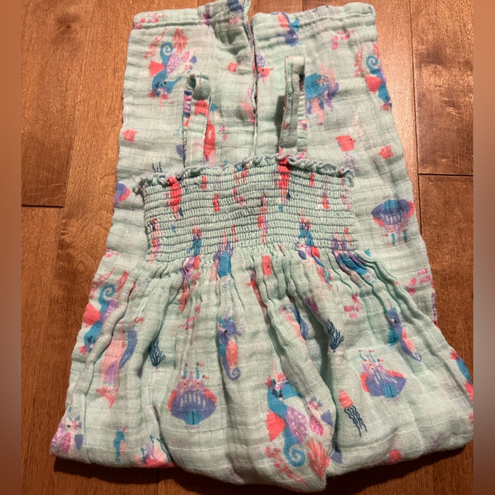 🩵 3/25 Angel Dear Mermaid Beach Jumpsuit